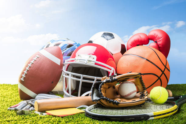 istock Various Sport Equipment And Balls 1322050404