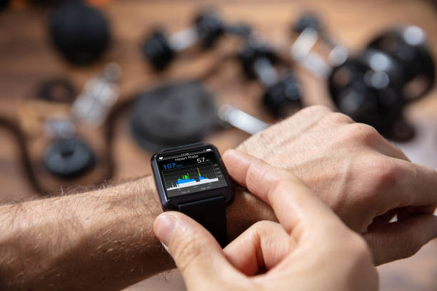 istock An Athlete Man With A Smart Watch 1322050602