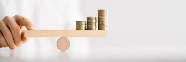 istock Inflation Price Balance. Financial Leverage 1322052362