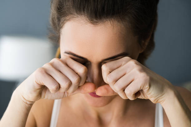 istock Tired Exhausted Eye Pain And Ache 1322057179