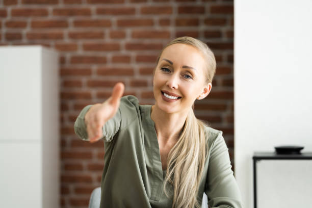istock Video Conference Webinar Business Meeting Welcoming 1322057622