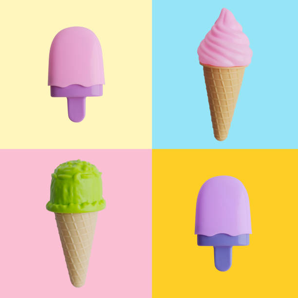 istock Popsicle ice cream, sugar tube. 1322070798