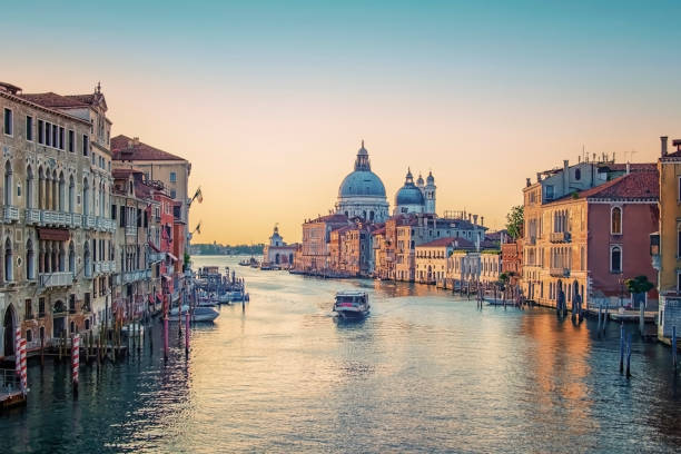 istock Grand Canal in Venice city 1322083461