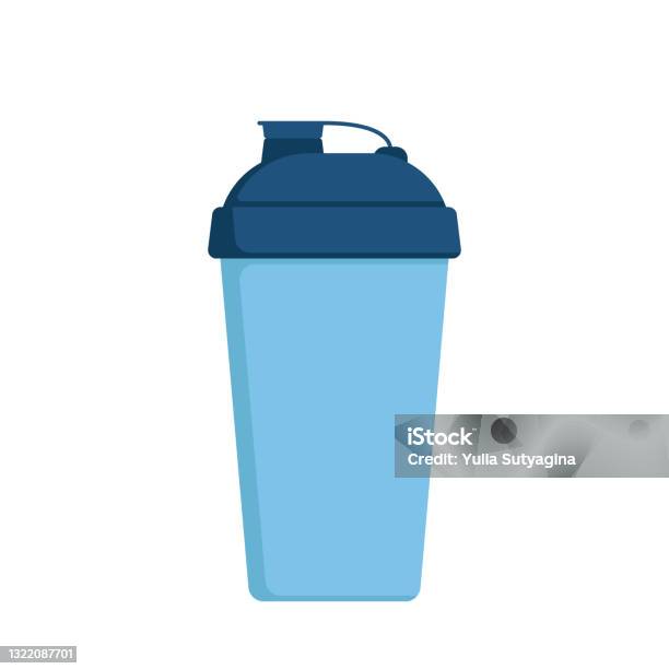 Sports Shaker Bottle With Protein Whey Drink Icon Shake Mug For Protein  Cocktails Personal Refillable Sports