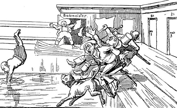 Illustration from 19th century.