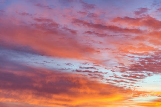 istock Amazing cloudscape on the sky at sunset time. 1322098023