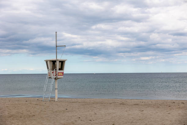 istock Rescue tower - Baltic Sea (Dahme) 1322104712