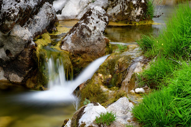 istock Timelapse photo of waterfall 1322117141