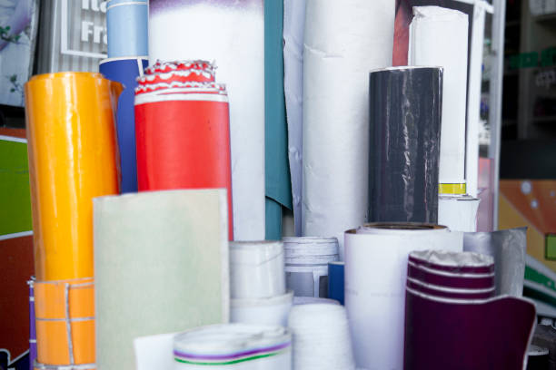 istock Colored Craft Paper In Stationery Shop 1322126510