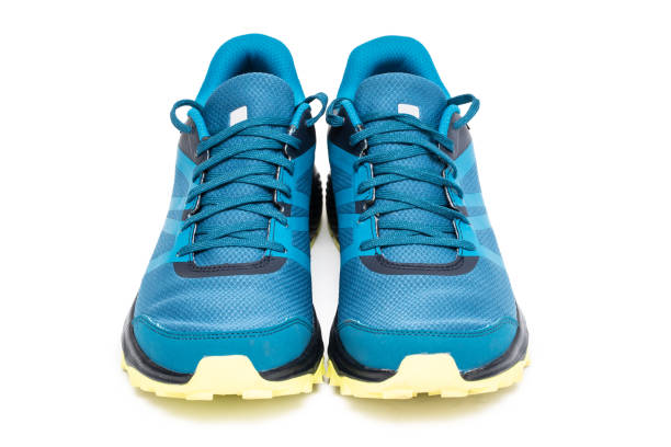 istock Pair of sneakers isolated on white background. 1322128723