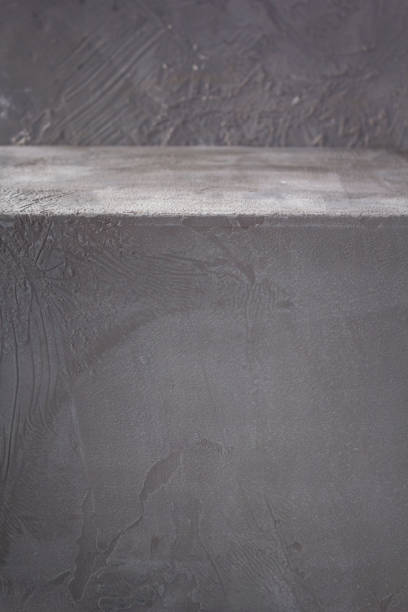 istock Concrete or plaster  background as wall texture. Grey or gray stone background 1322128862