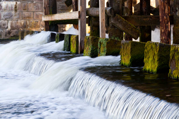 istock the lower part of a small dam 1322131225
