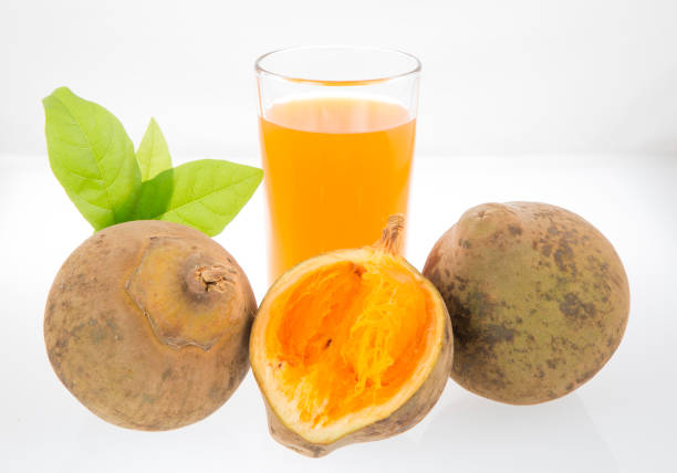 istock Organic sapote fruit on the table - Matisia cordata 1322144712