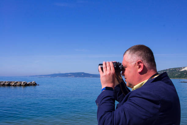 istock Man is planning by the sea 1322144737