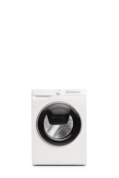 istock Studio shot of a new add-wash technology washing machine 1322148985