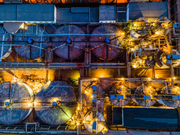 istock Aerial Above Chemical Plant 1322150424