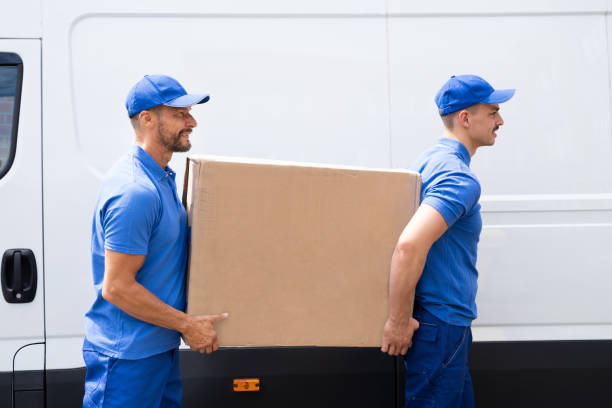 istock Delivery And Removal. 2 Movers Near Van 1322156416