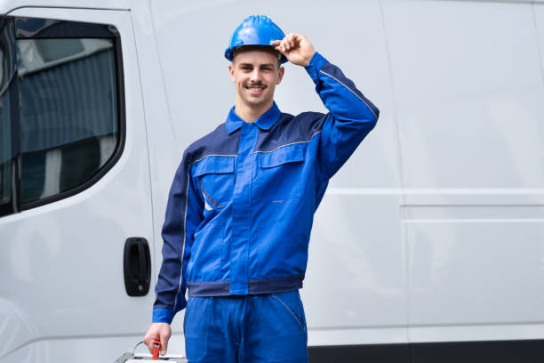 istock Happy Electrician Or Plumber 1322156430