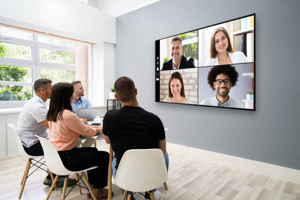 istock Video Conference Business Meeting Call 1322156968