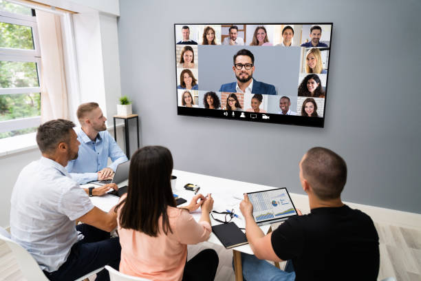 istock Video Conference Business Meeting Call 1322156972