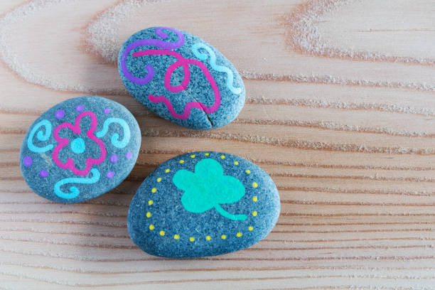 istock Game of painted and hidden stones 1322163447