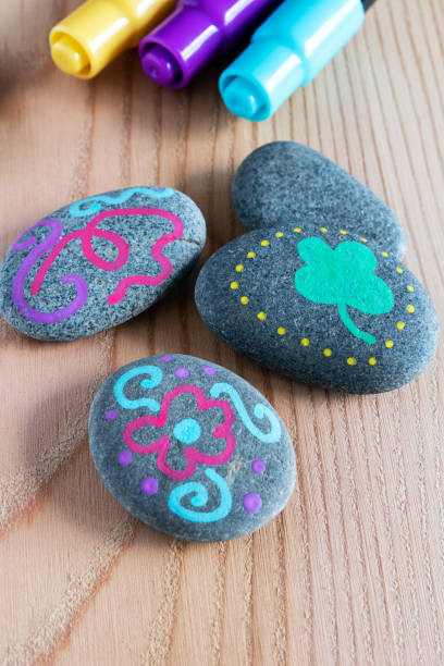 istock Game of painted and hidden stones 1322163551