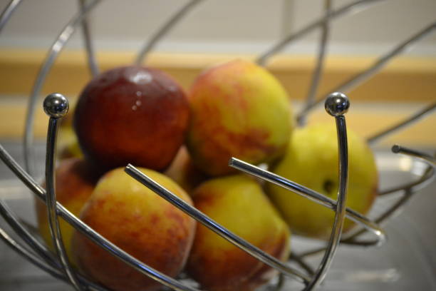 istock delicious ripe peaches red yellow crunchy 1322164931