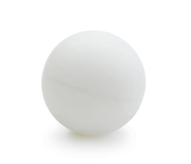 Table tennis ball isolated.
