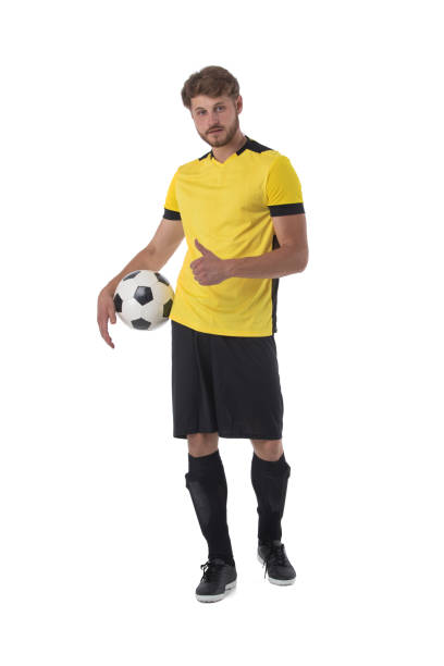 istock Soccer player with thumb up 1322175216