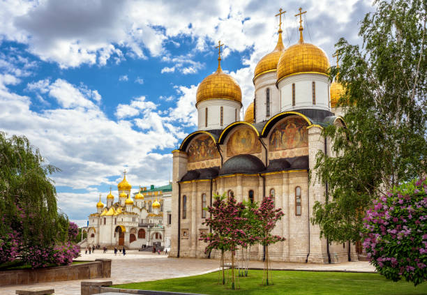 istock Dormition (Assumption) Cathedral inside Moscow Kremlin, Russia 1322176065