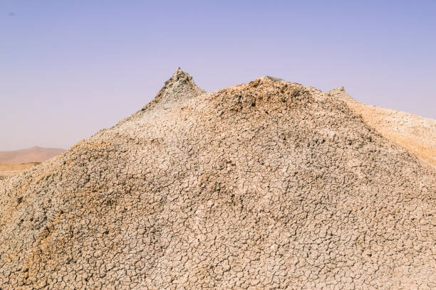 istock Mud volcanoes in Gobustan, Azerbaijan 1322181094