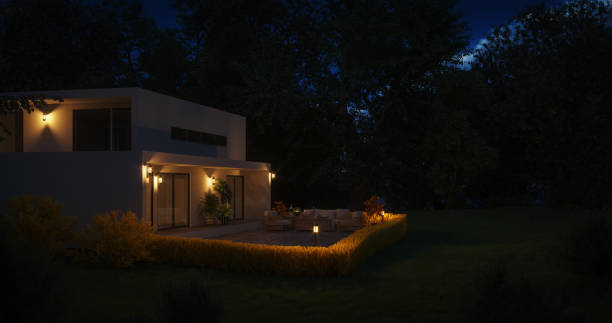 Modern Family Villa (Night)