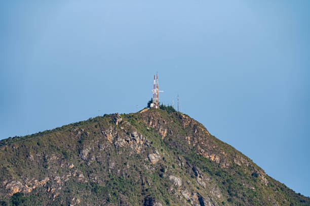 istock Communications tower on top of a mountain. 1322191366