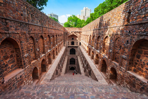 istock Agrasen ki Baoli step well, Delhi 1322194565