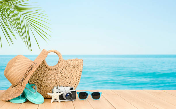 istock personal accessories on a wooden table 1322196313