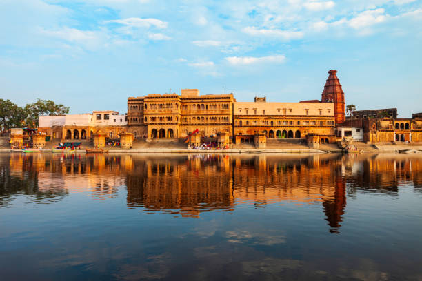 istock Keshi Ghat Krishna Temple, Vrindavan 1322198090