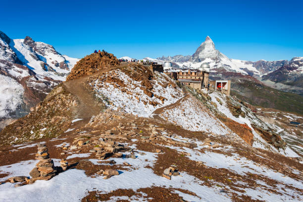 Gornergrat Observatory near Zermatt, Switzerland