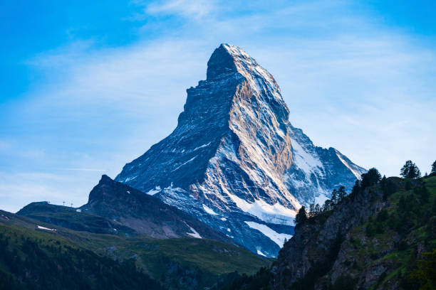 istock Matterhorn mountain range in Switzerland 1322200463