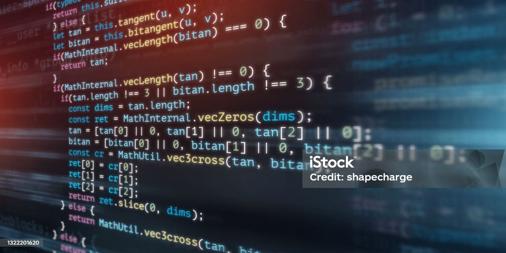 Code Width Computer Digitally Enhanced Shot Of Multiple Lines Of Computer Code Stock Photo ...