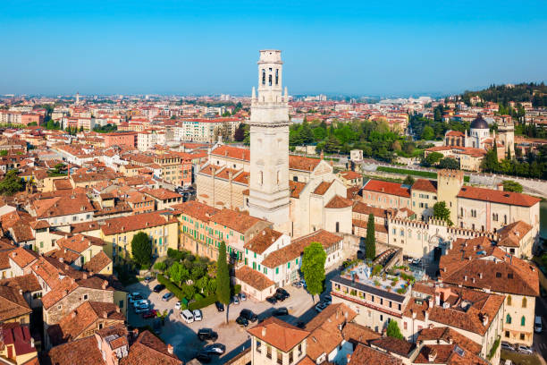 istock Verona Cathedral aerial panoramic view 1322202589