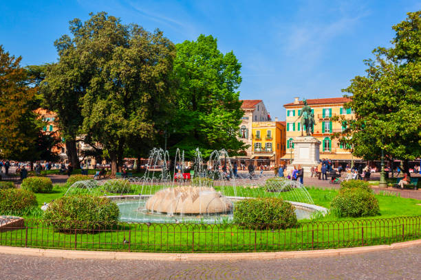 istock Piazza Bra square in Verona 1322203463