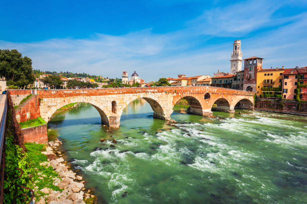 istock Ponte Pietra bridge in Verona 1322203470