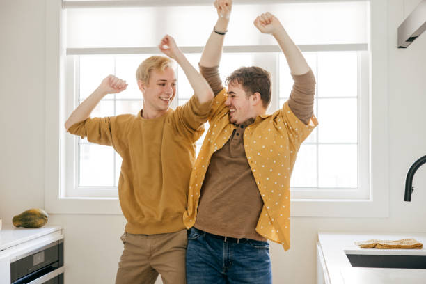istock Lets dance in our new apartment 1322211435