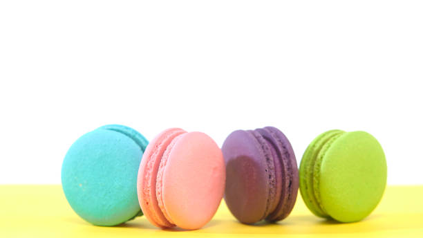 istock Sweet and colourful french macaroons or macaron 1322216545