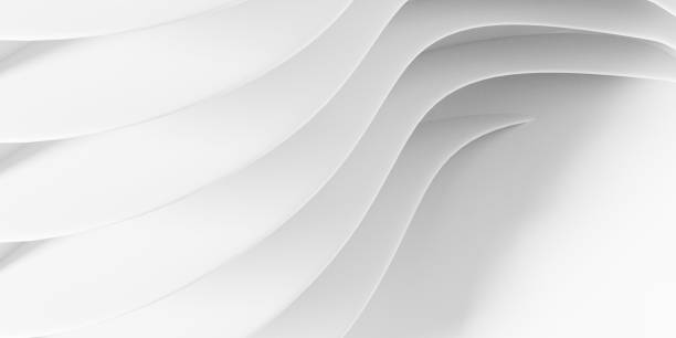 istock Abstract white Architecture Background.  3d render. Modern Geometric Wallpaper. Futuristic Technology Design 1322218847