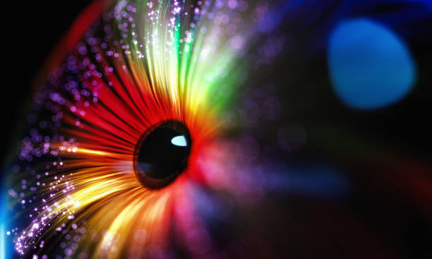 istock Abstract Digital Futuristic Eye 1322221596