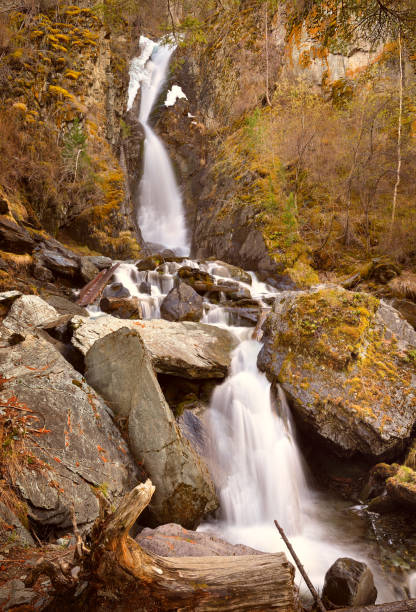 istock Chibitsky waterfall in the Altai Mountains 1322227165