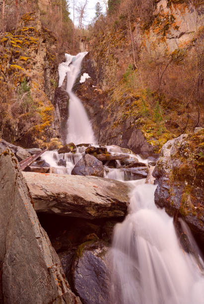 istock Chibitsky waterfall in the Altai Mountains 1322227171