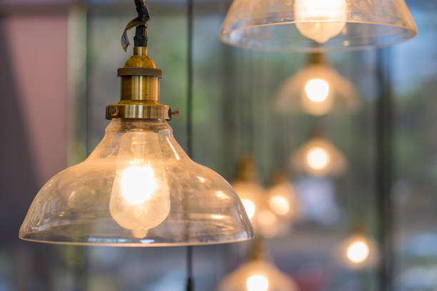 istock Beautiful Vintage Lighting decor for building interiors 1322235440