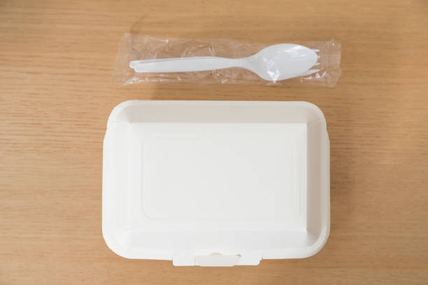 istock food containers on wood table. 1322242770